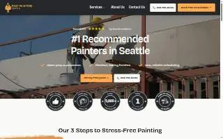 Fast Painters Seattle website