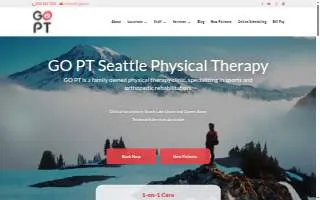 GO PT (Physical Therapy) - South Lake Union website