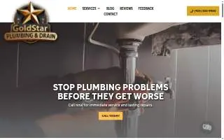 Goldstar Plumbing website