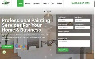 Hate To Paint? Inc. | Seattle Residential Painters website