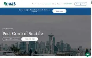 Insight Pest Control - Seattle website