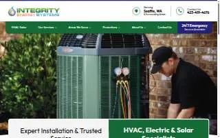 Integrity Energy Systems website