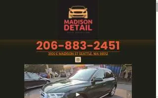 Madison Detail website