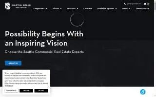 Martin Selig Real Estate website