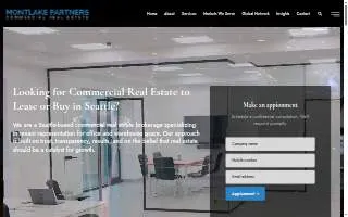 Montlake Partners Commercial Real Estate of Seattle website