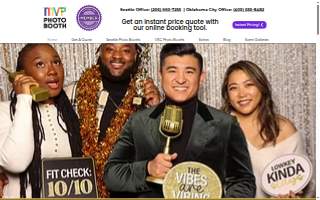 MVP Photo Booth + 360 Photo Booth