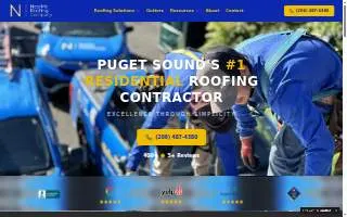 NearMe Roofing Company of Seattle website