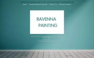 Ravenna Painting website