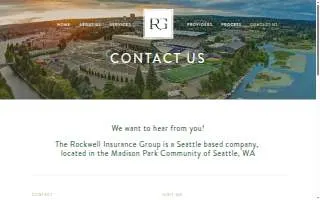 Rockwell Insurance Group website