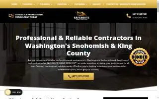 SafeRoute Flooring Services website
