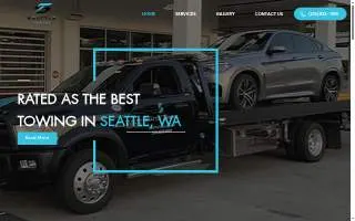 Seattle Towing website