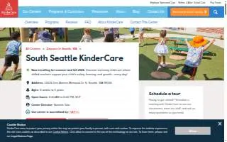 South Seattle KinderCare website