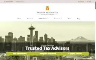 Taxman Associates website