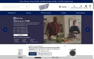 Wiseman Appliance website