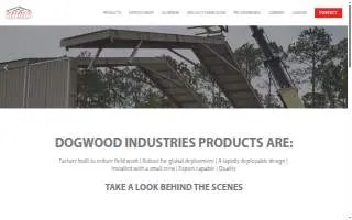 Dogwood Industries LLC website