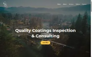 Quality Coatings Inspection & Consulting website