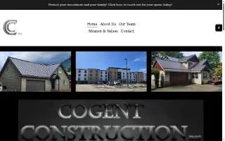 Cogent Construction Inc website