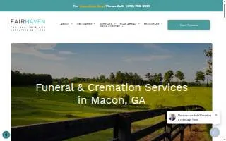 Fairhaven Web Design of Shelton website