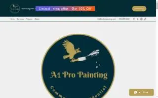 A1 Pro Painting website