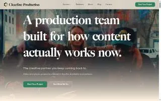 Clearline Production website