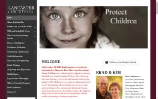 Lancaster Law Office of Shoreline website