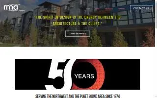Rutledge Maul Architects, P.S. Inc. website