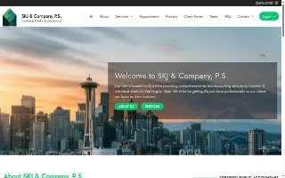 SKJ & Company, P.S. website