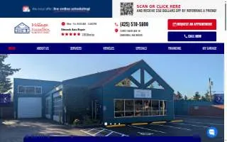Village Transmission & Auto Clinic of Shoreline website