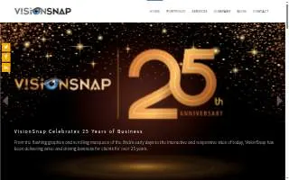VisionSnap, Inc. website