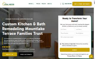 Vital Needs Remodeling - Kitchen & Bath of Shoreline