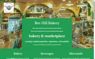 Bee Hill Bakery website