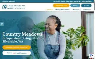 Country Meadows of Silverdale website