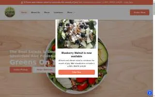 Greens On Your Way of Silverdale website