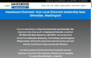 Haselwood Chevrolet GMC