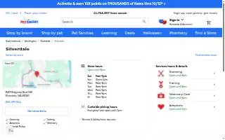 PetSmart of Silverdale website