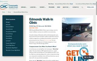 Community Health Center of Snohomish County - Edmonds Walk-In Clinic