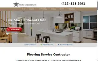Five Star Hardwood Floor website