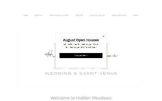 Hidden Meadows of Snohomish website