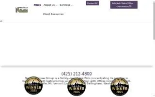 Neeleman Law Group of Snohomish website