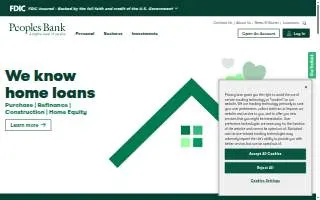 Peoples Bank of Snohomish website