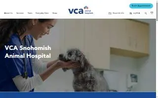 VCA Snohomish Animal Hospital website