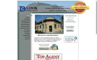 Cook Real Estate website