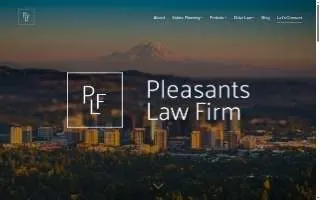 Pleasants Law Firm, P.S. website