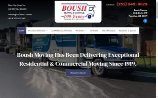 Boush Moving and Storage Inc. website