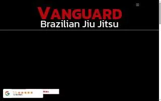 Vanguard Brazilian Jiu Jitsu of South Hill website
