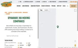 College Hunks Hauling Junk and Moving Puyallup website