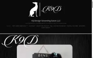 K9 Design Grooming Salon LLC website