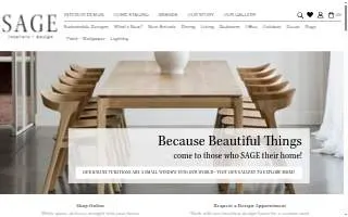 Sage Interiors + Design of Spanaway website