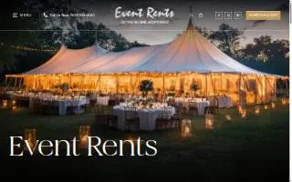 Event Rents, LLC website