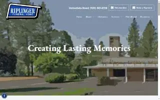 Riplinger Funeral Home & Cremation website